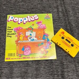 Popples Kids Storybook and Cassette Set